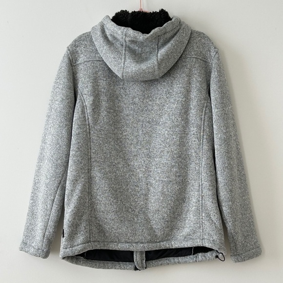 Rugged Elements Gray Mountain Fleece Hoodie Jacket - Picture 11 of 16